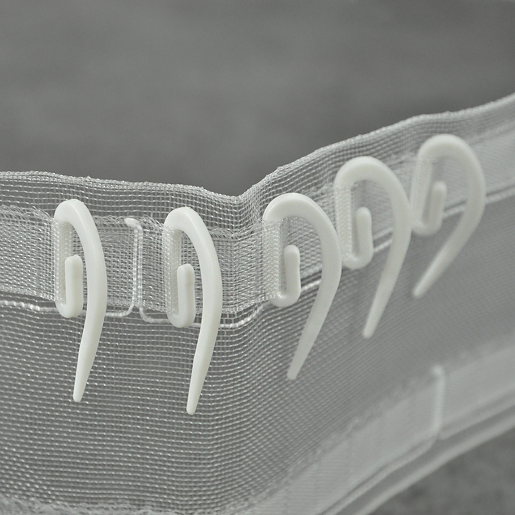High Quality 1.2cm Window Curtain Plastic Curtain Hooks
