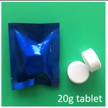Drinking Water Purification Tablet Chlorine Dioxide 12% 1g/4G/10/20g Tablet