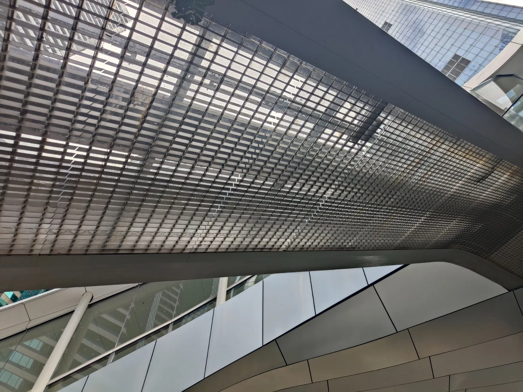 Stainless Steel Gratings Mesh Walkway Decoration Metal Ceiling