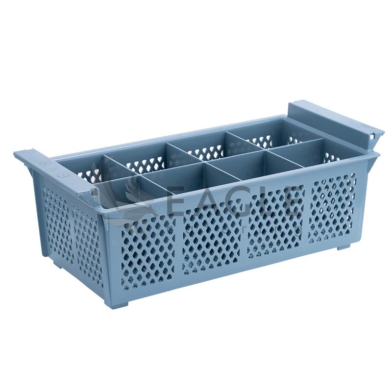 Hot Sell Kitchen Equipment 8 Compartments Cutlery Basket
