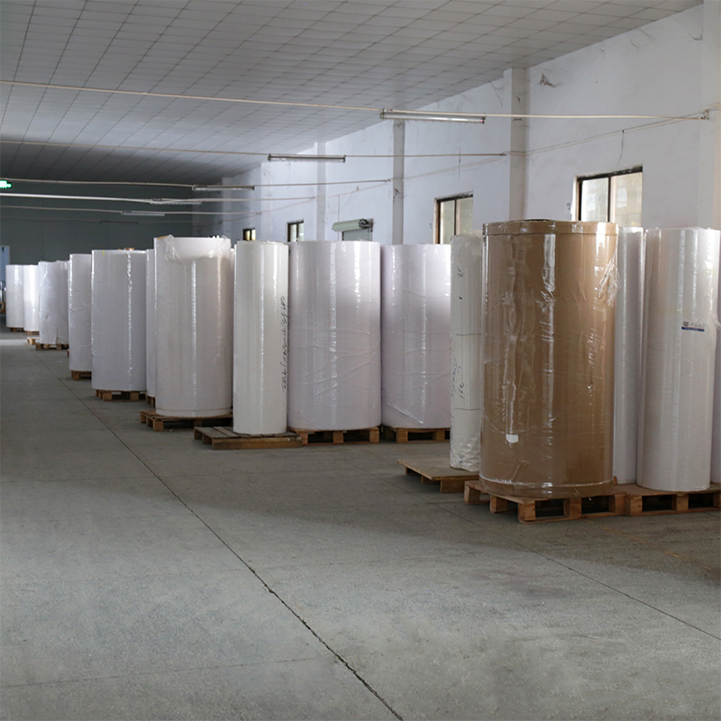 Factory Outlet 120#Double Sided Synthetic Paper Self-Adhesive Label Sticker Packaging Film