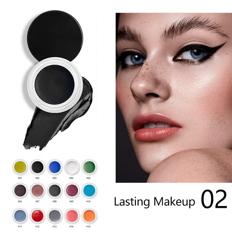 Nature Vegan Eyeliner High Quality Gel Long Lasting Waterproof Eyeliner