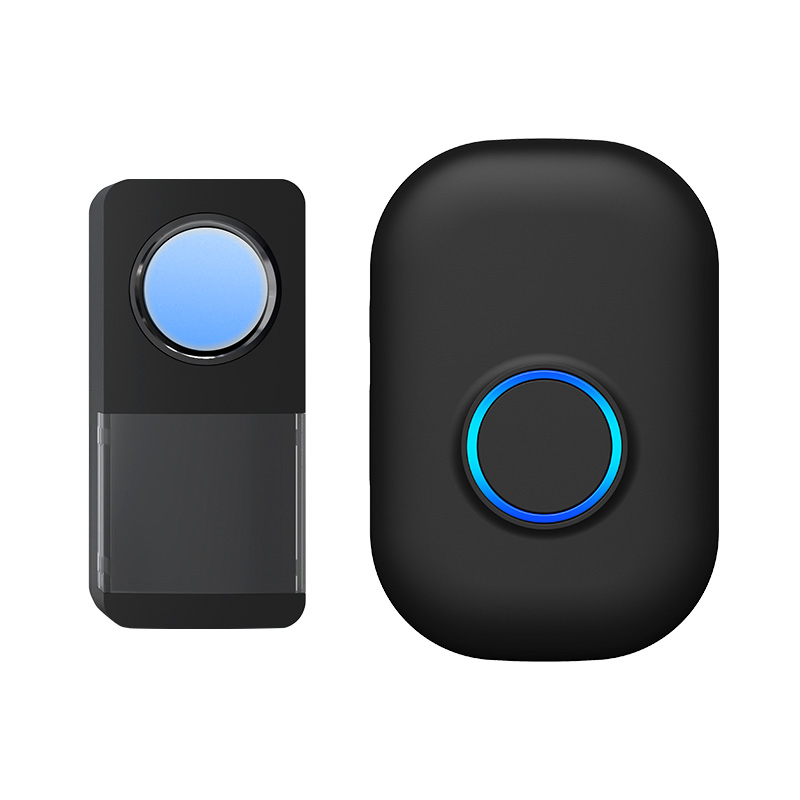 Wireless Door Chime with Battery Push Button