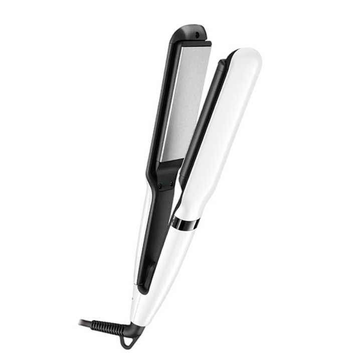 2 in 1 Hair Straightener PTC Heating Home Salon Flat Iron Fast Heating Curling Iron