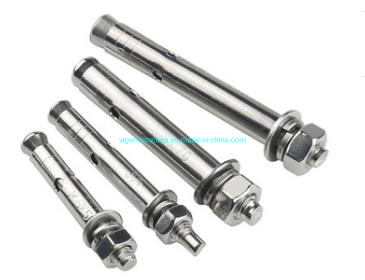 Stainless Steel Metric Sleeve Anchor Expansion Bolt for Concrete Building