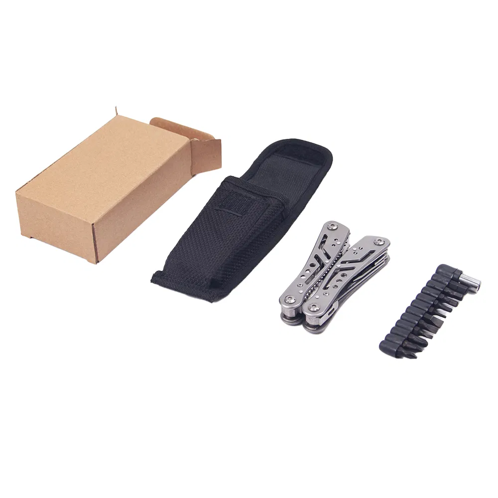 Small Multi-Tool Pliers Folding Multi Function Fishing Pliers Portable Multi-Tool Survival Gear Pocket Knife