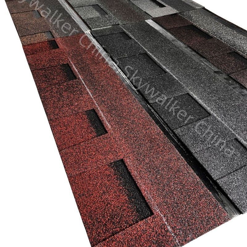 Factory Price 1000*340mm Laminated Asphalt Shingles Roofing Shingles Export Factory Direct
