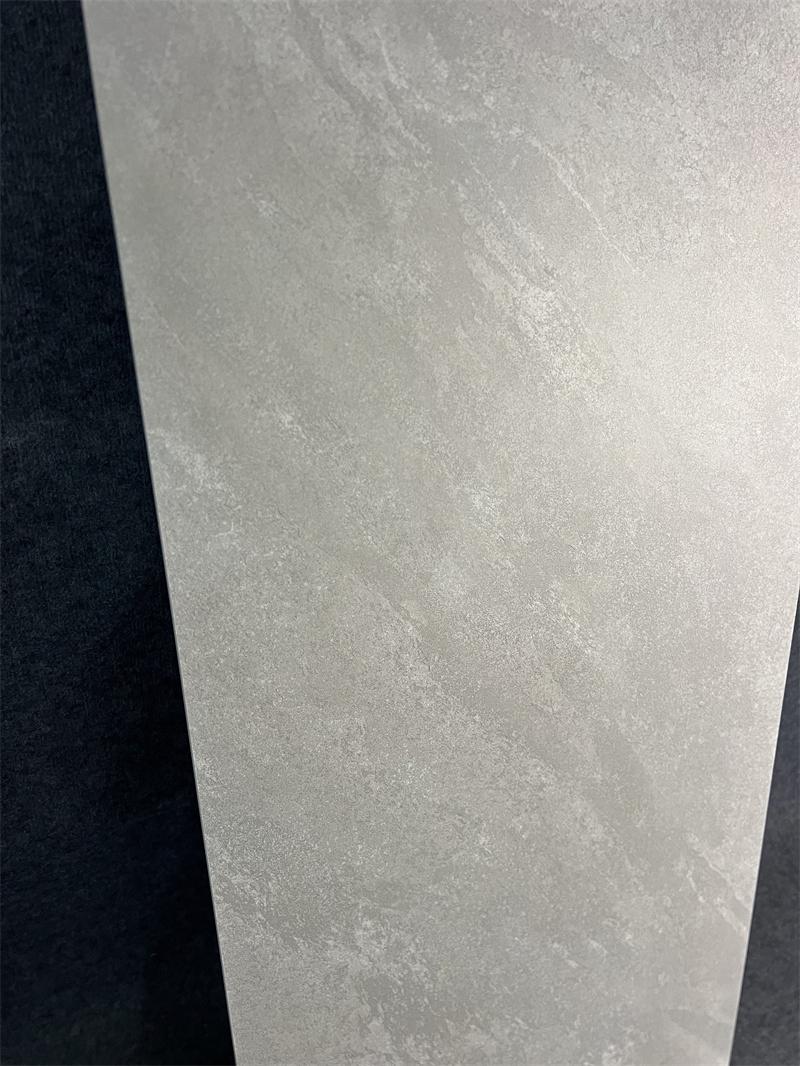 Керамогранитная плитка 600x1200 мм серая под камень