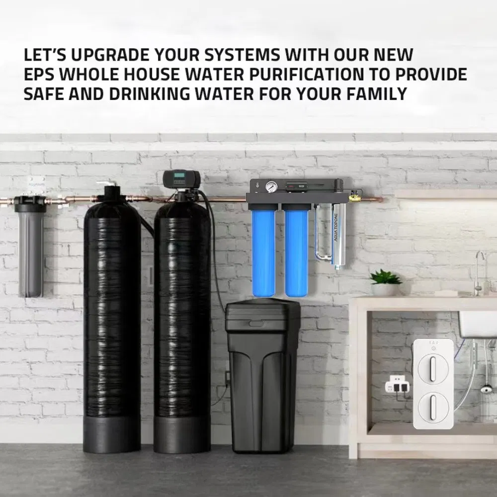 UV Water Purifier Sterilizer Big Blue Bottle Multi-Stage Filter Module 20 Gpm