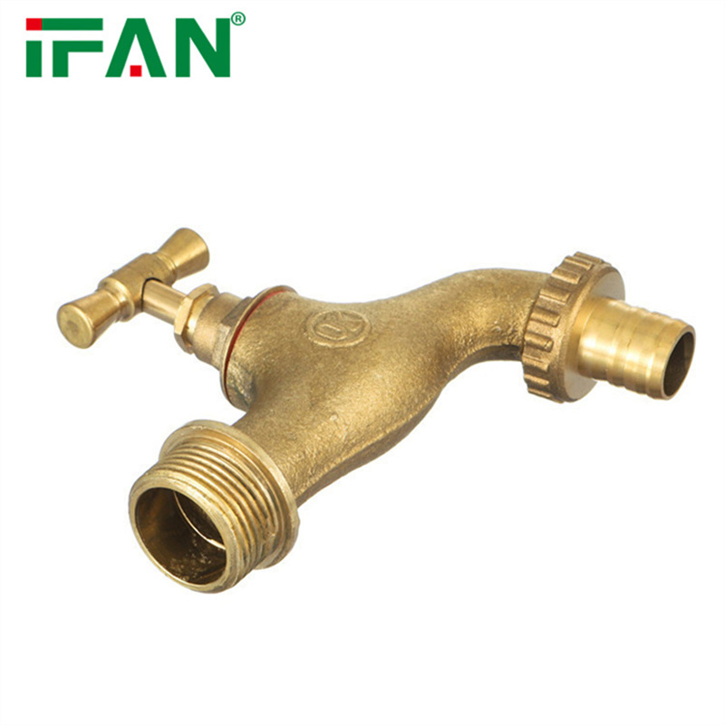Ifan China Manufacturer Plumbing Fittings Brass Water Bibcock