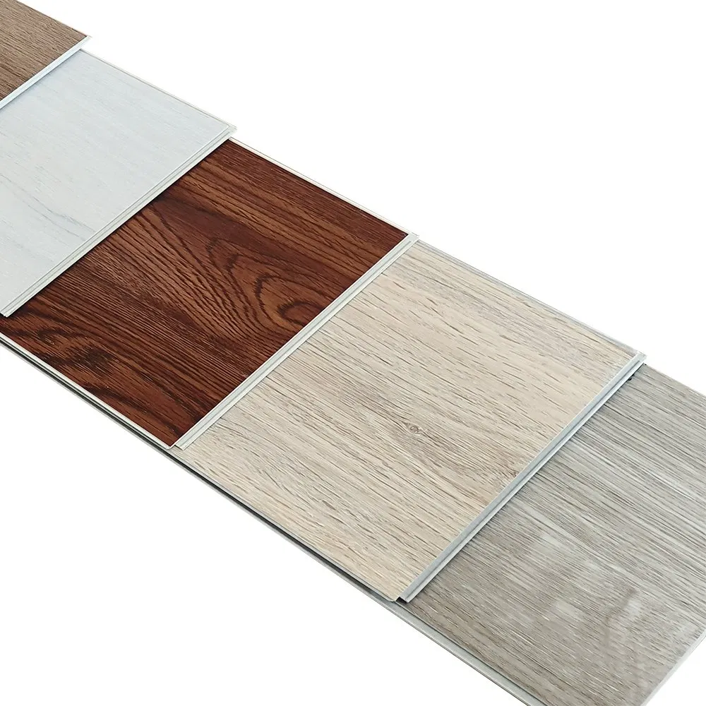 Marble Stone Looks/Wood Grain Spc PVC Rigid Core Luxury Vinly Plank Flooring