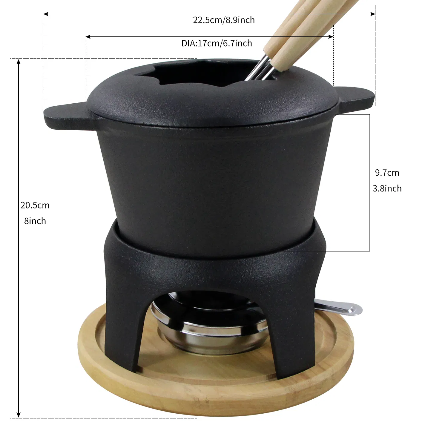 Hot Selling Factory Customize Chocolate Cheese Fondue