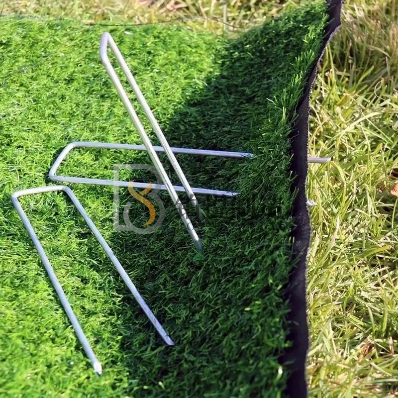 Boyue Garden Staples U-Shaped Landscape Pins for Secure Lawn Fabric Mulches and Plant Protection Factory Price