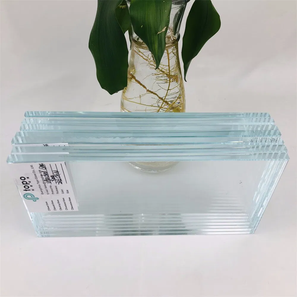 3mm-22mm Crystal Ultra Clear Low Iron Soda Lime Float Glass (PG-TP)