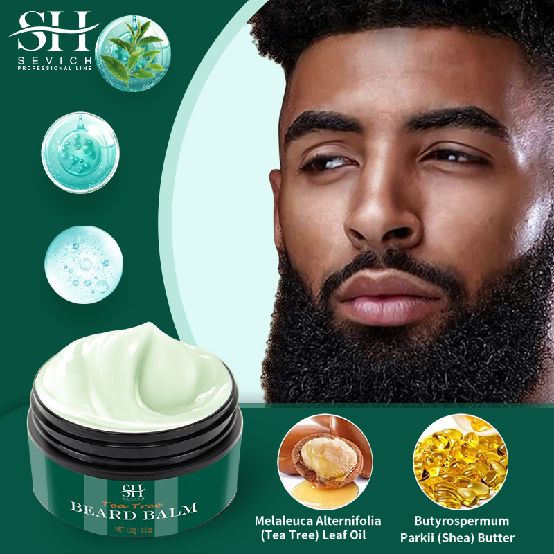 Hot Sale Beard Grooming Balm Private Label Organic Beard Oil Balm for Beard Styling