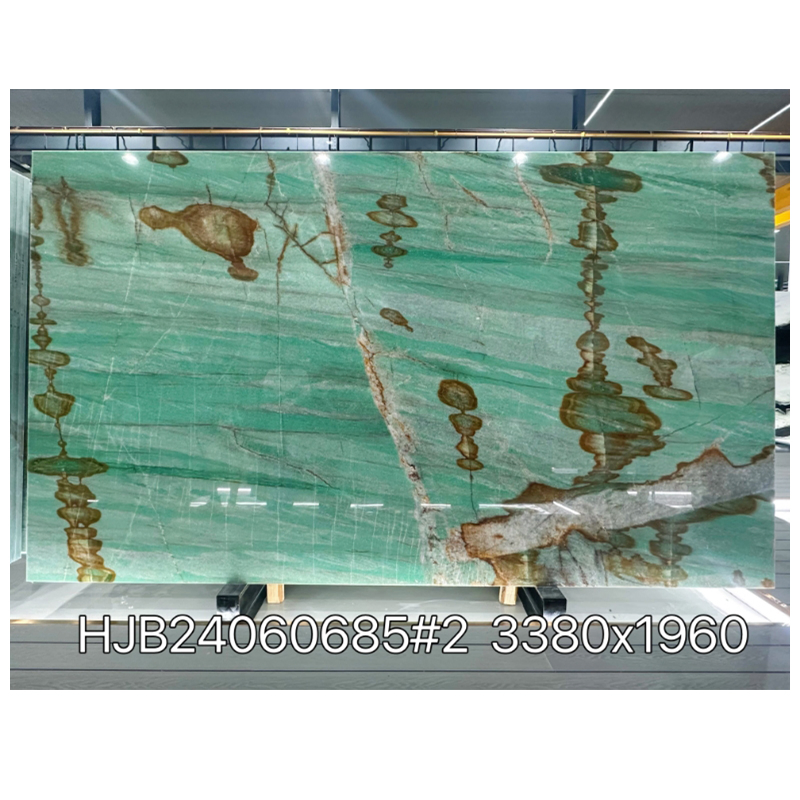 Brazilian Verde Ibere Sauipe Exotic Quartzite Polished Slabs
