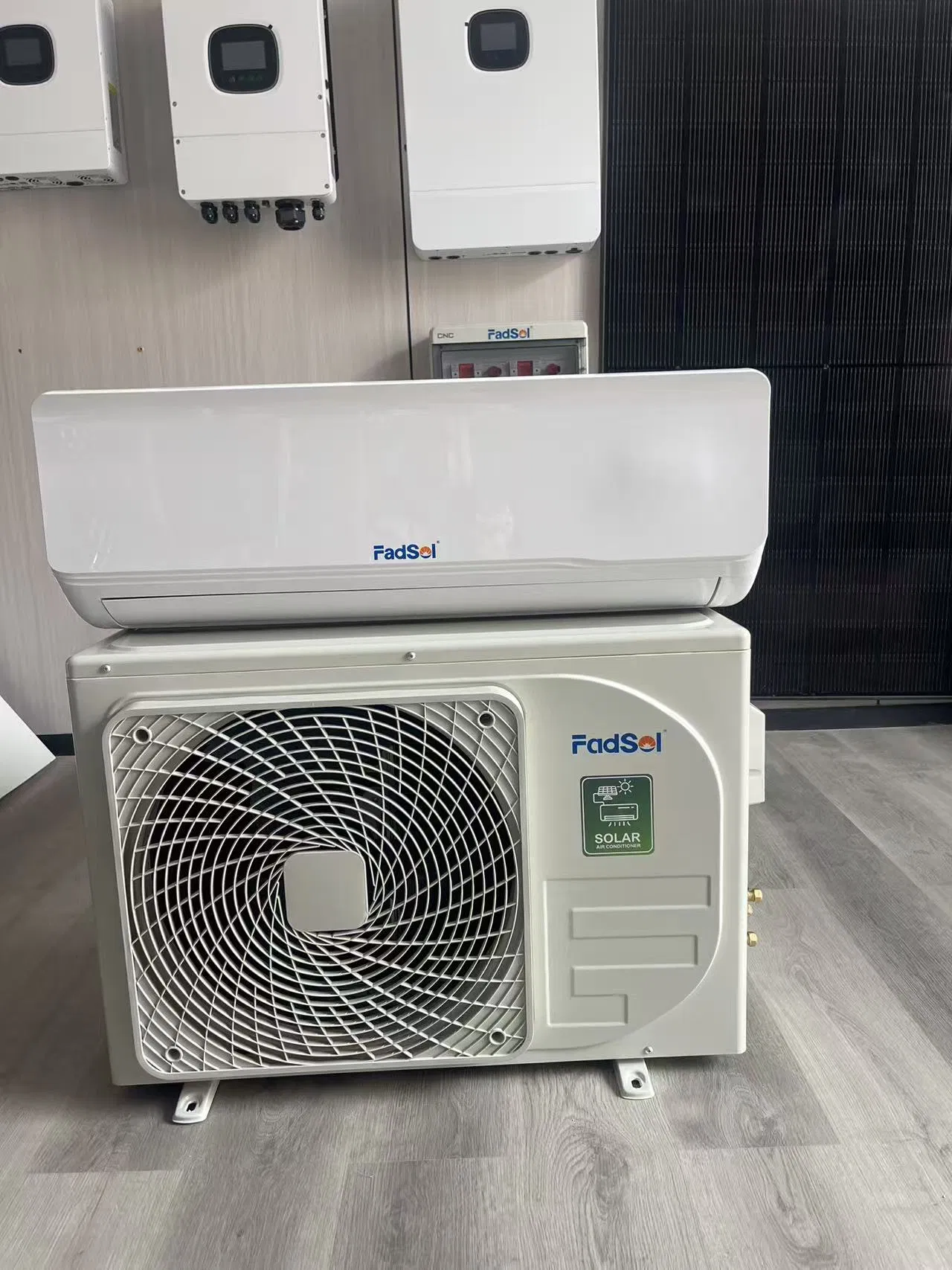 12000BTU 1.5HP 1ton 100% Solar DC 48V Battery Powered off Grid Split Solar Air Conditioner for Home Price