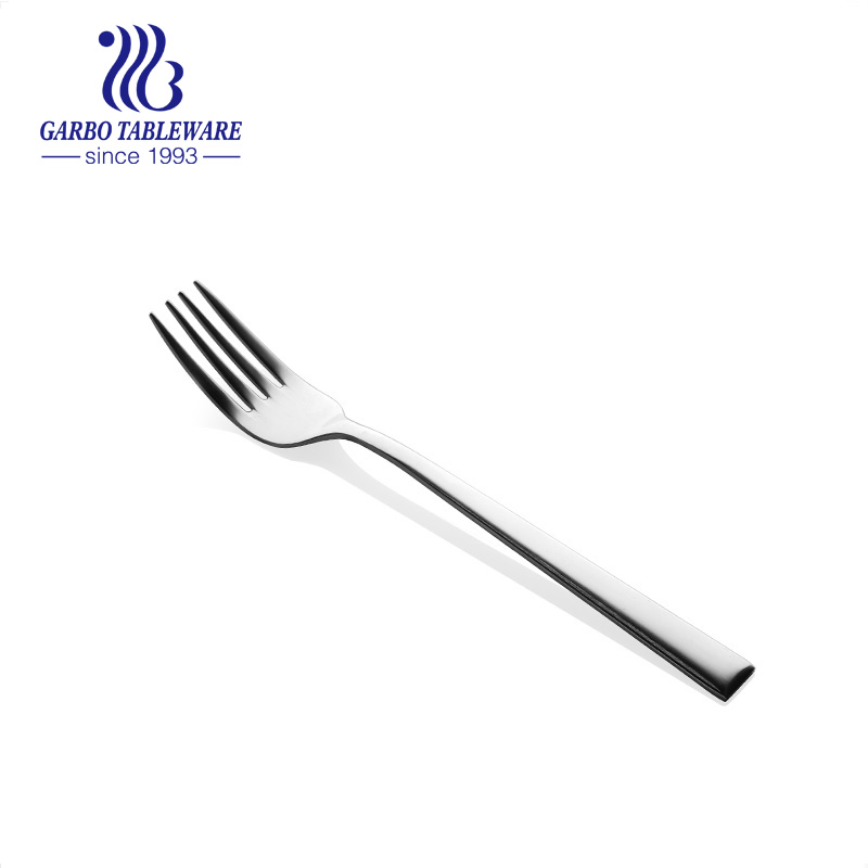 Simple Sliver Color Stainless Steel Dinner Fork for Sale