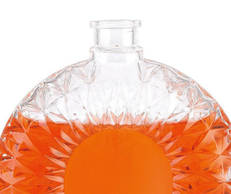 Free Sample 500ml Empty Xo Whisky Glass Bottles Wholesale