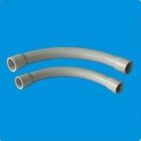 90 Degree PVC UV Resistance Heavy Duty Pipe Fittings Grey Bend