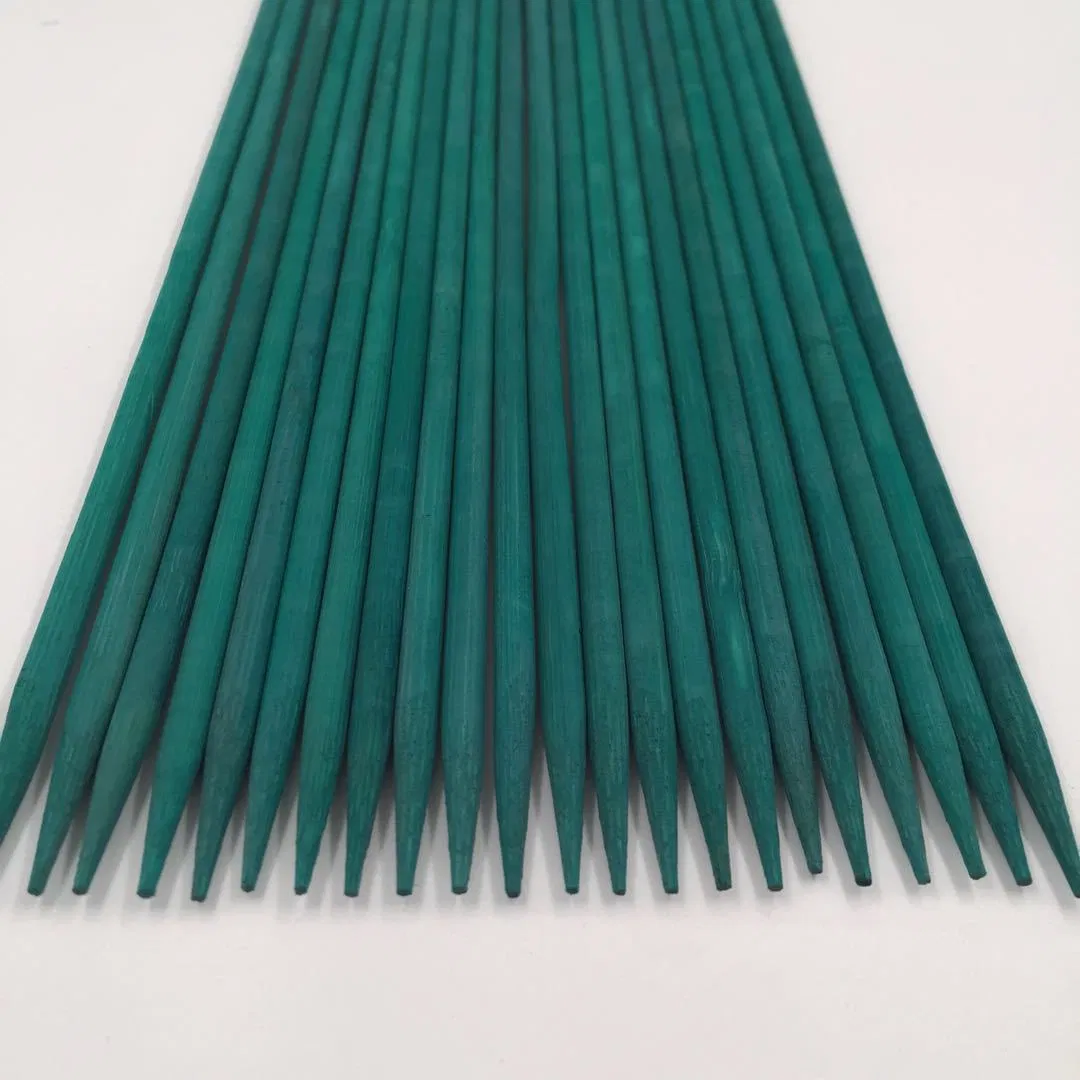 Colored Bamboo Skewer Support Plant / Dye Bamboo Stick/Colorful Flower Stick/