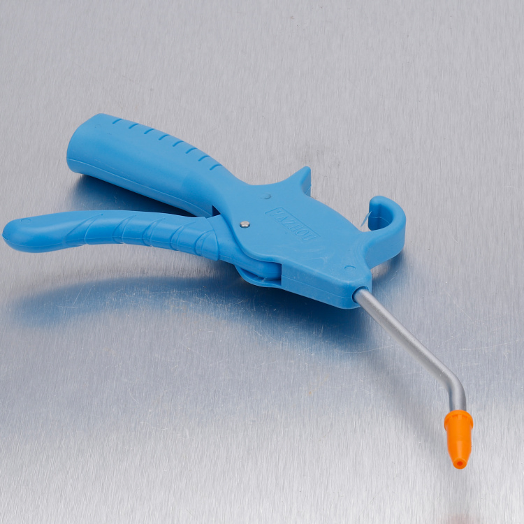 Пневматическая обдувочная пистолет-удлинитель 285мм с резиновым наконечником