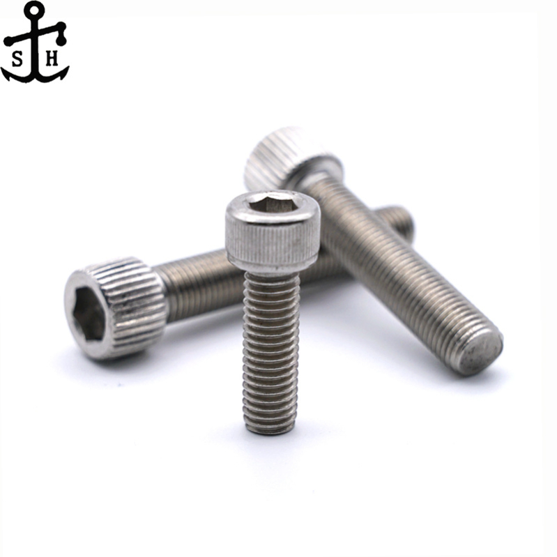 Болты DIN912 с внутренним шестигранником, гайки и шайбы из нержавеющей стали A2 (304)