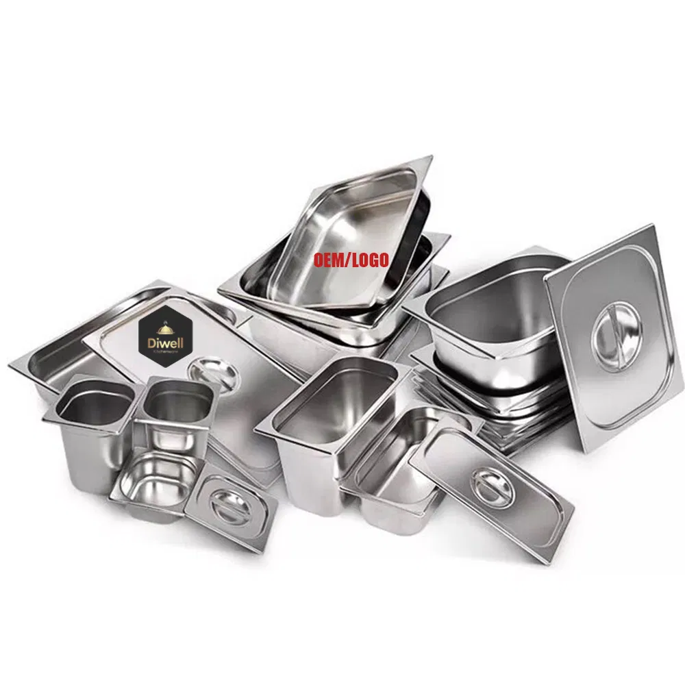 Гастроемкость Diwell 1/1 из нержавеющей стали, 20 см