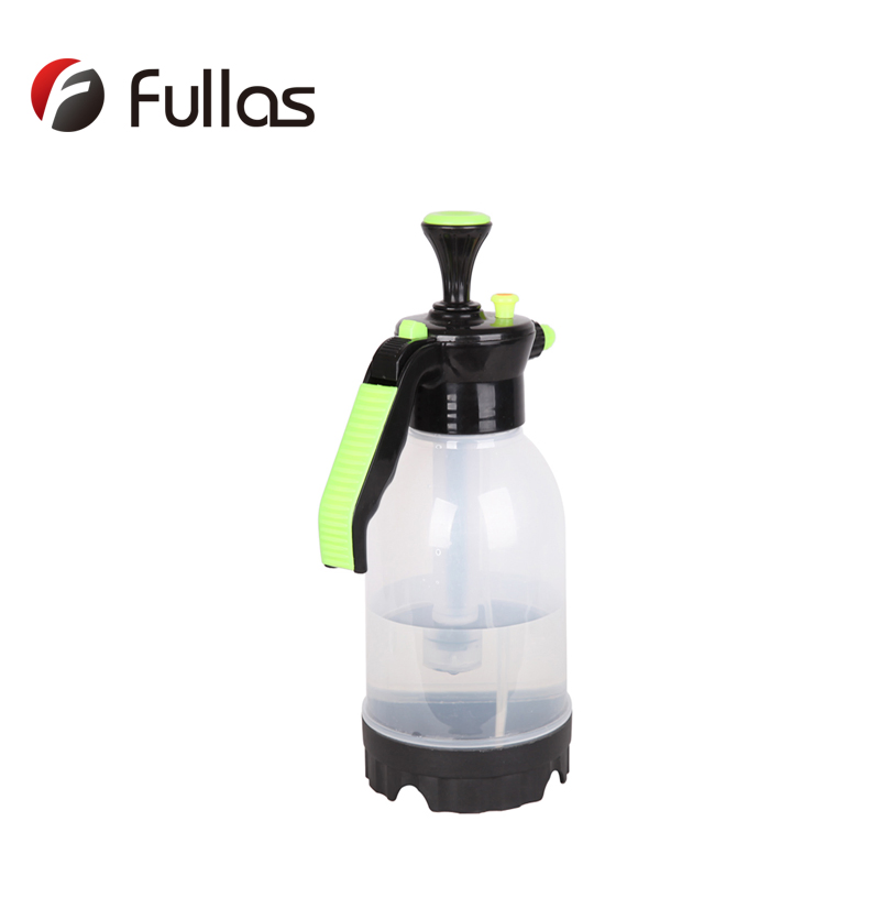 FLS-SP007 1.5L/2L Garden Hand Pump Pressure Fine Mist Water Sprayer With Transparent Plastic Bottle
