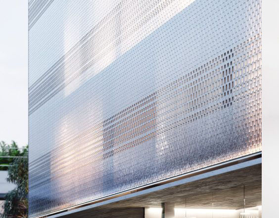 Building DOT Gradient Ceramic Frit Colored/Silk Screen Printed/Stained Tempered Glass Laminated Insulated Glass Decorative Glass