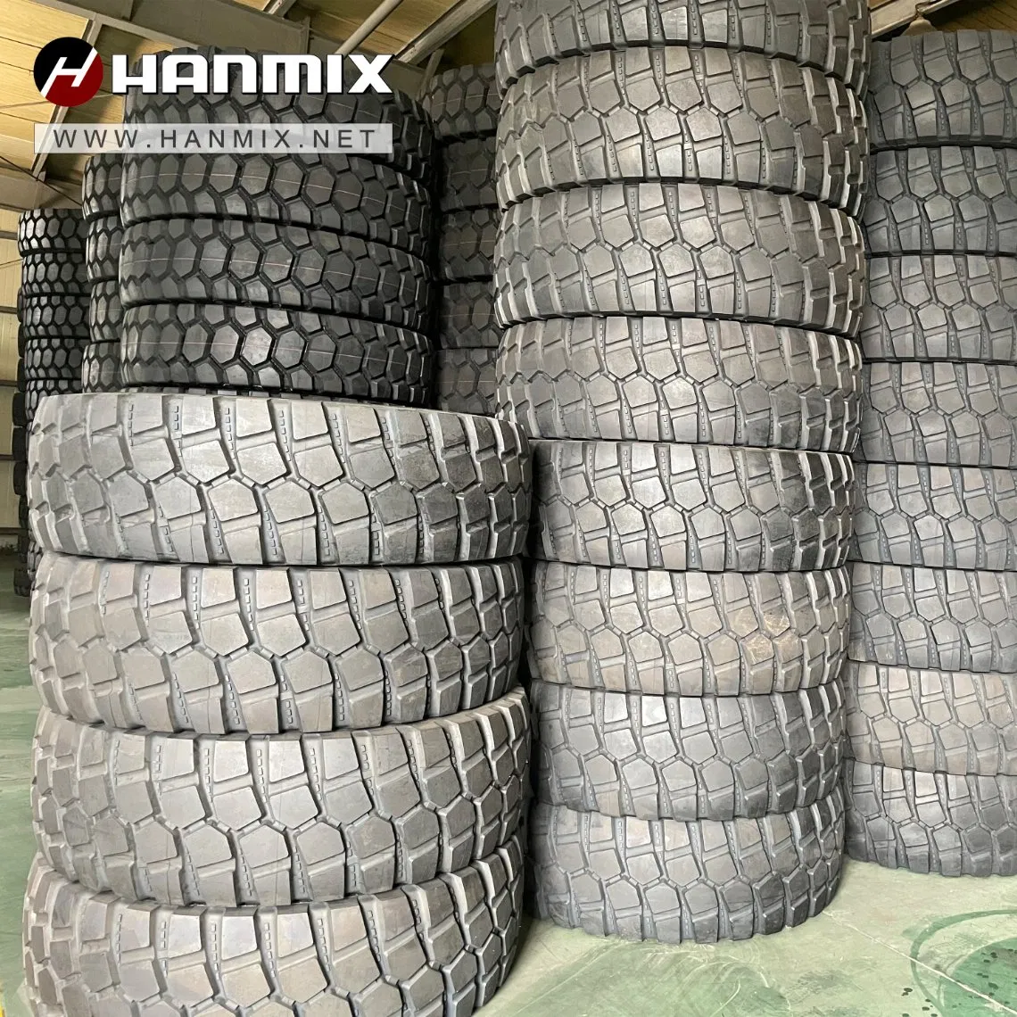 Hanmix Off-Road OTR Radial Tyres for Special Vehicles and Heavy Trucks