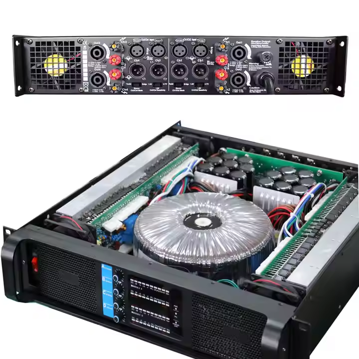 New Product Home Audio Stereo Amplifier 4 Channel 1ooowatt Audio DJ Fp10000q