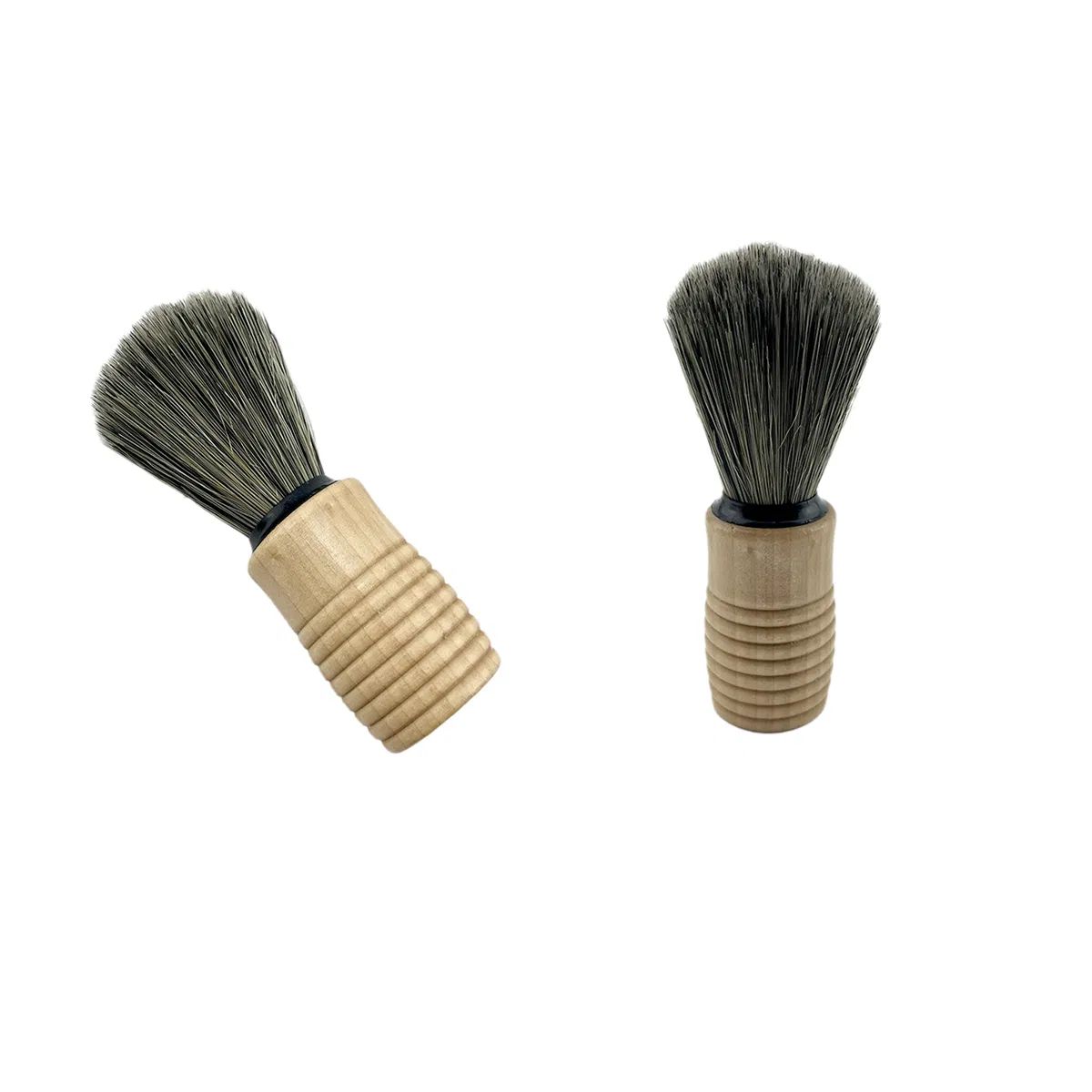 Professional Hair Salon Tool Barber Use Natural Wood Handle Shaving Brush