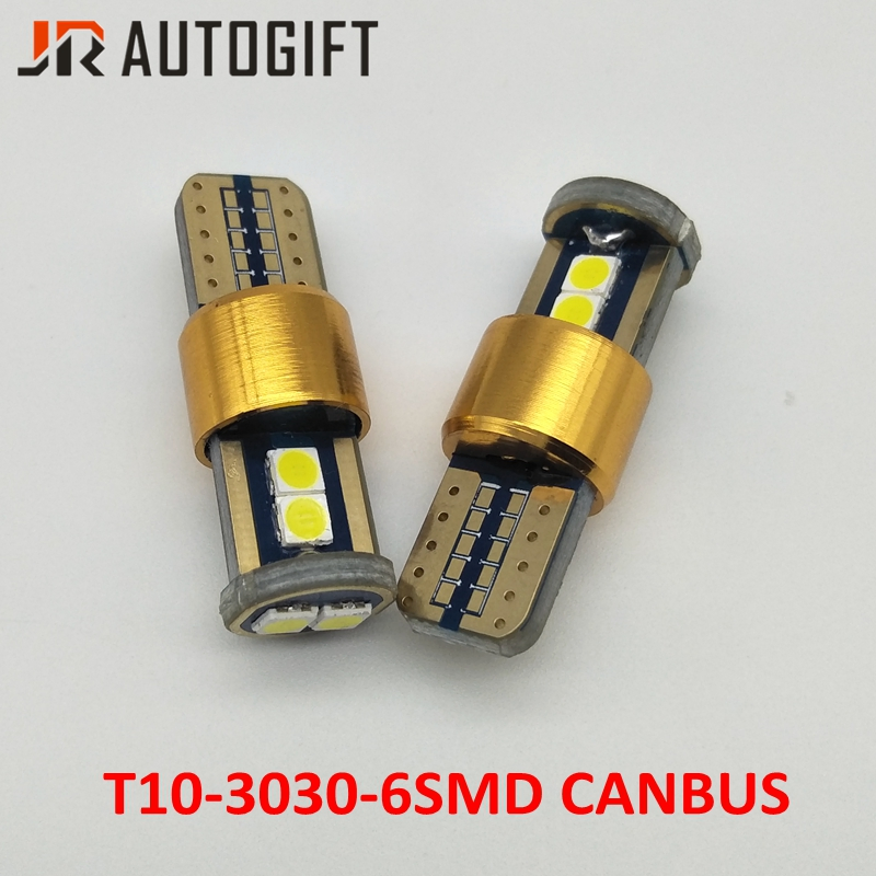 Светодиодные лампы T10 W5W 3030 6SMD для авто