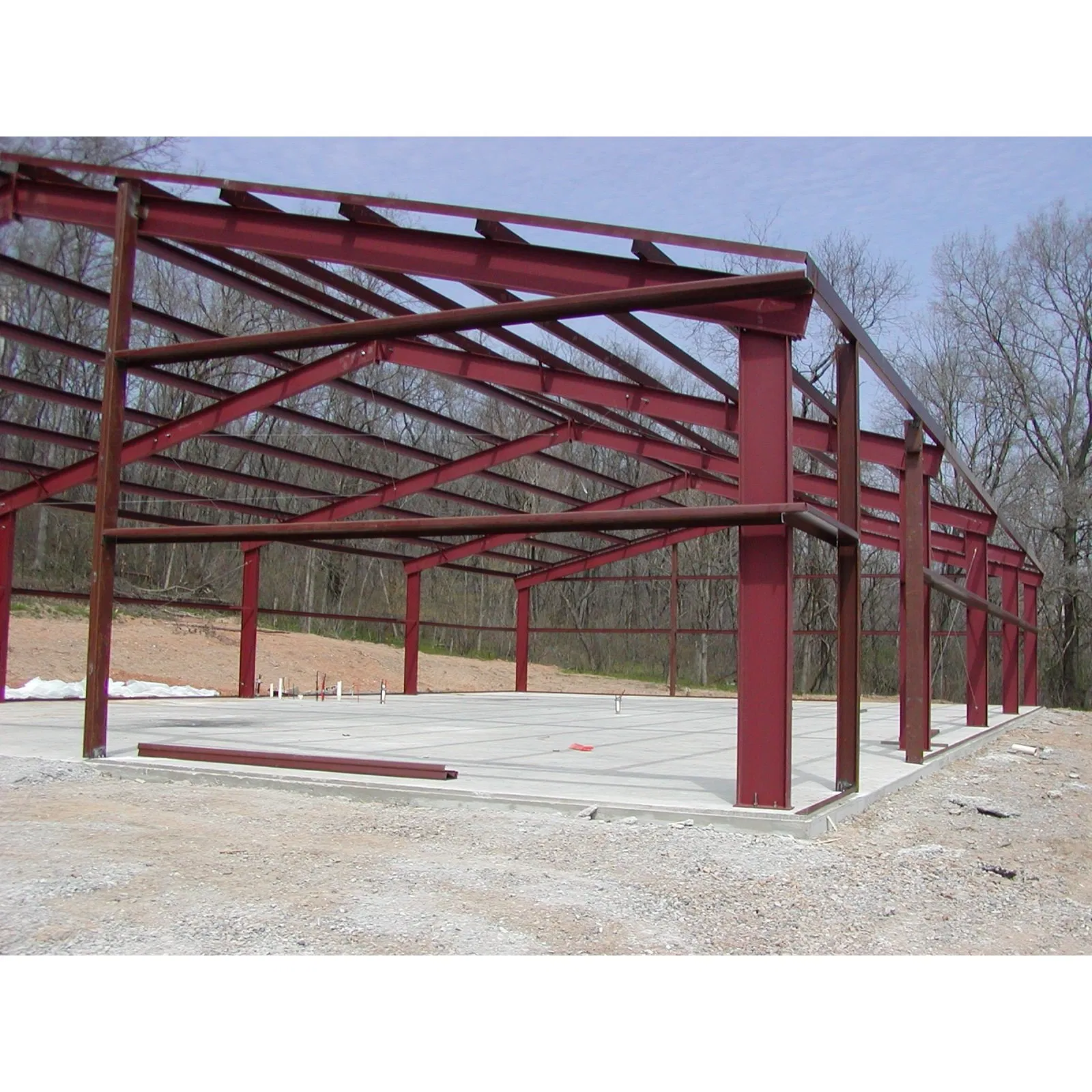 SB080 Steel Structure House prefabricated building H beam universal beam