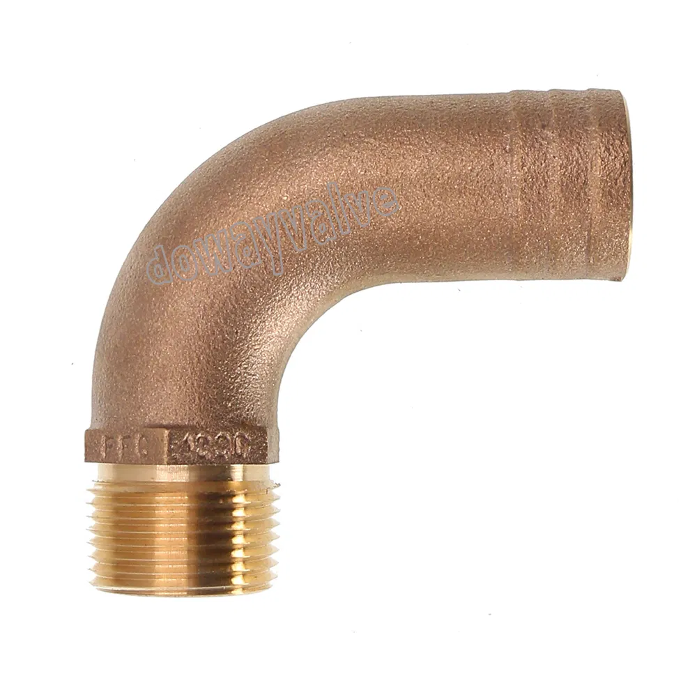 C83600 Bronze Casting Straight Hose Fitting