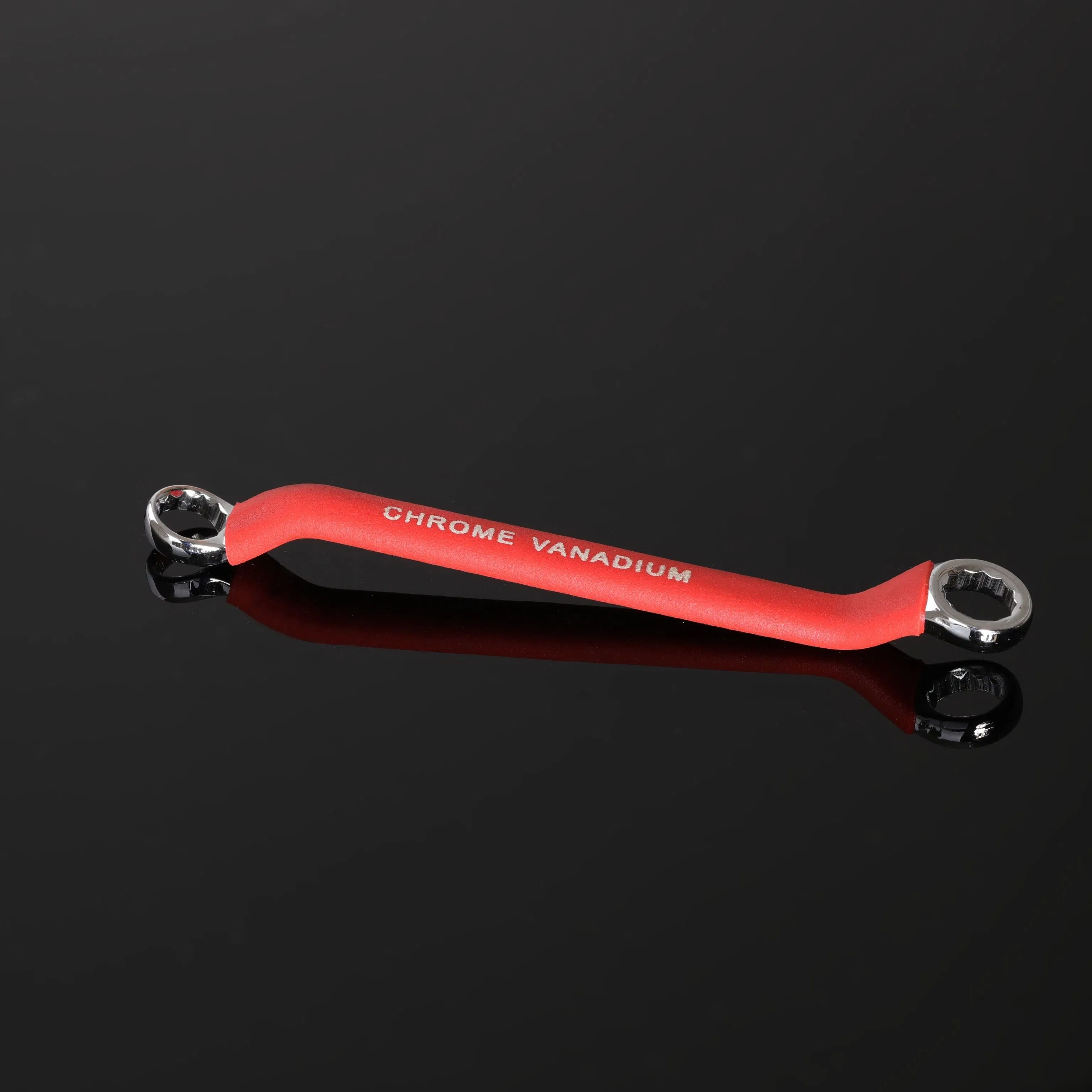 Insulated Rubber Dipped Wrench Set, Pipe Grip Combination/Open/Box Wrench, PVC-Coated Spanner