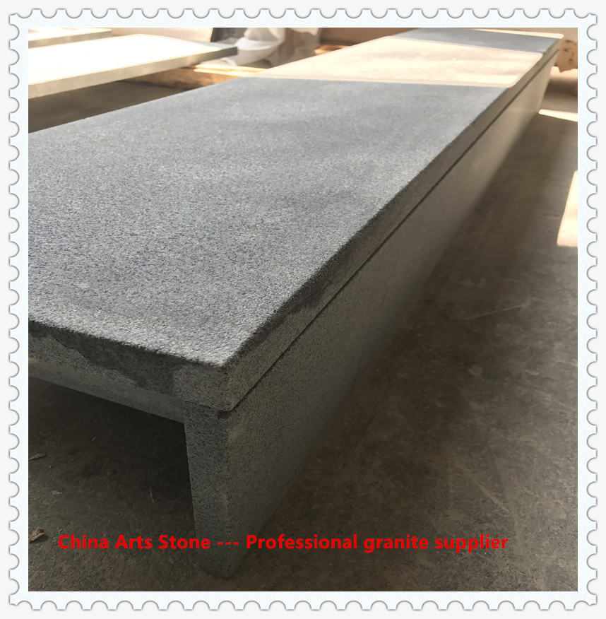Grey/Black/Flamed/Sandblast/Polished/ Bushhammered G654 Granite Tile for Flooring