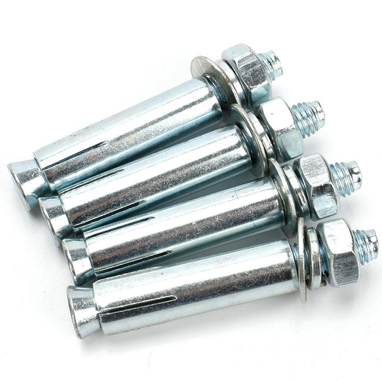 Carbon/ Stainless Steel Anchor Bolt High Tensile Strength Yellow Zinc