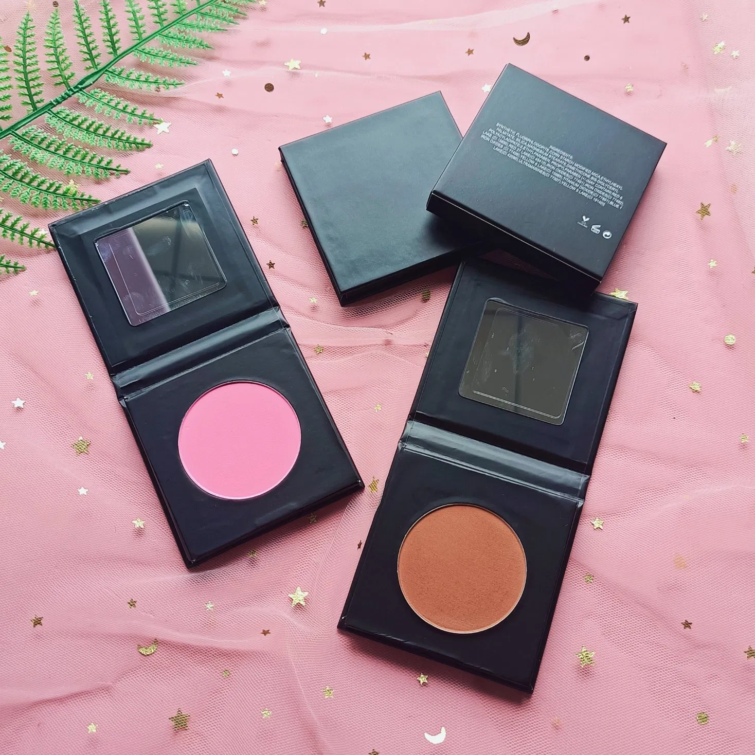 Cosmetics Vegan Blush Private Label High Pigment Single Cheek Contour Powder Blush