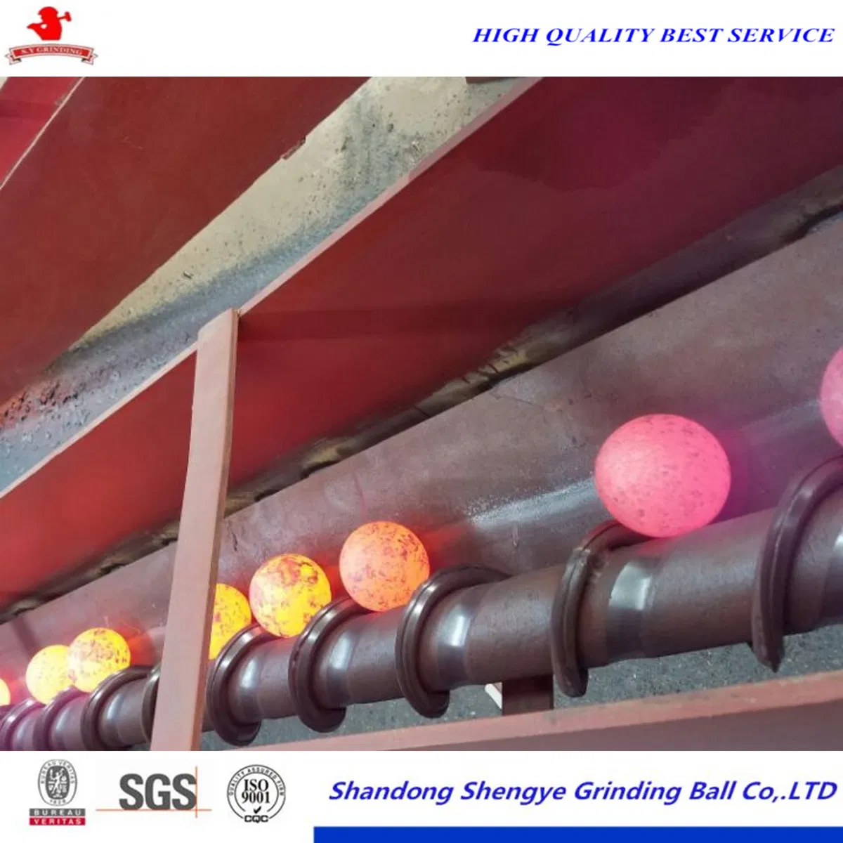Forged Grinding Low Chrome Steel Ball