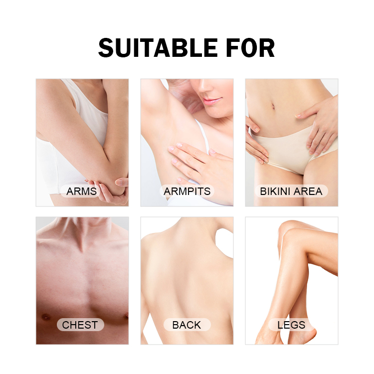 Hair Depilatory Hair Removal Cream for Body Bikini Sensitive Area with Avocado Oil and Herbal Extacts
