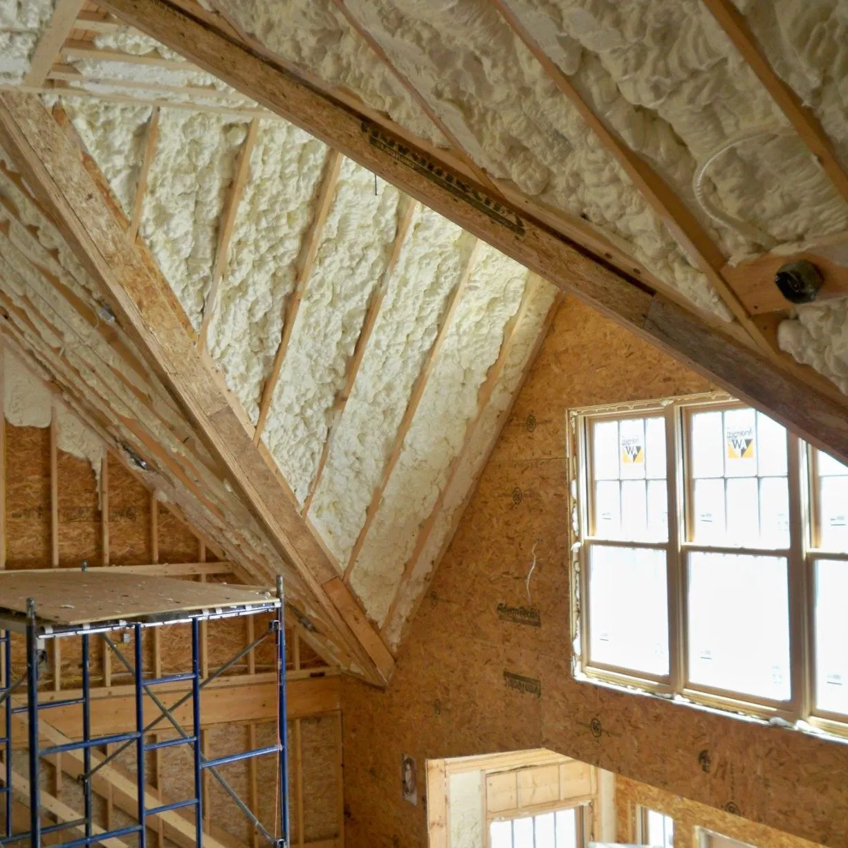 High Performance Roof Wall Thermal Insulation Material Blended Polyols Polyurethane Foam