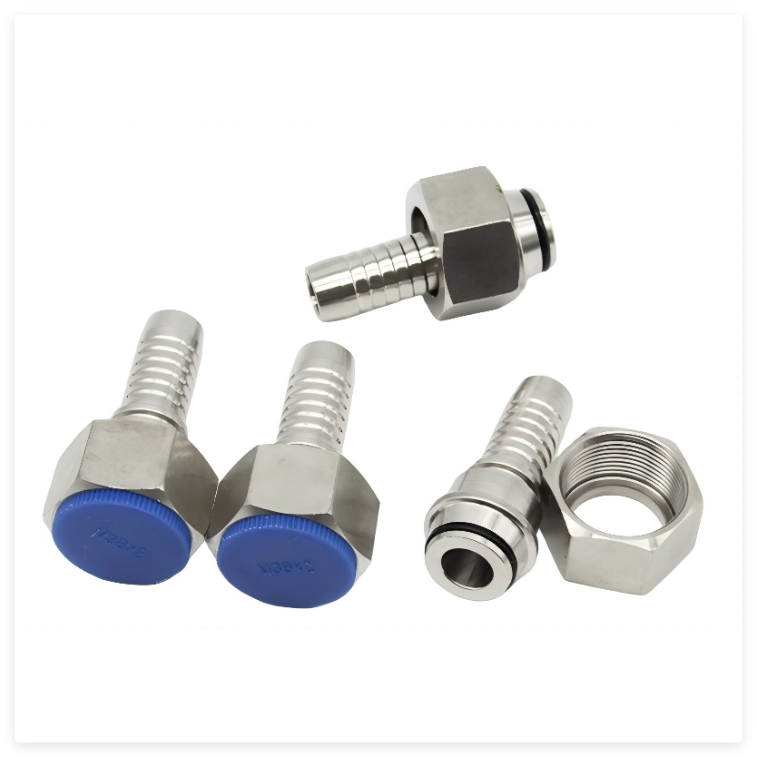 Гидравлический фитинг 20411, нержавеющая сталь, NPTF резьба