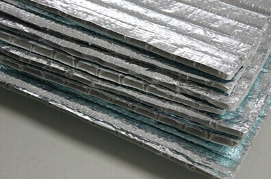 Fire Retardant Aluminium Bubble Foil Thermal Insulation Materials