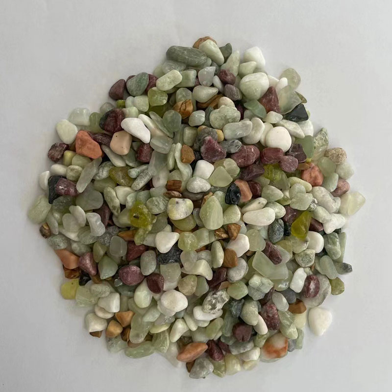 Natural Colorful Cobble River Stone Pebble for Garden Decoration/Landscaping Tile Price