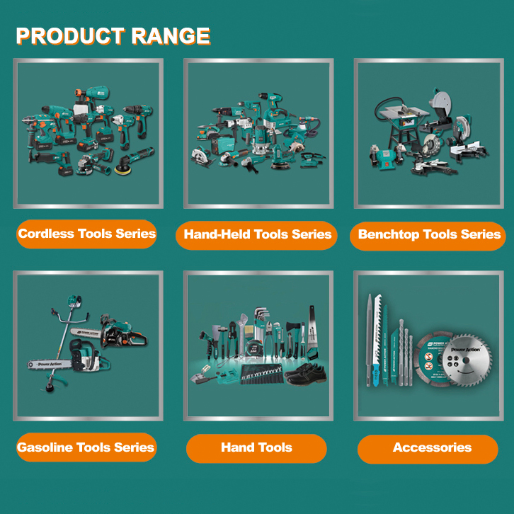 Power Action Electric 550W Corded Steel Diamond Power Drilling Machine 13mm Chuck Impact Drill