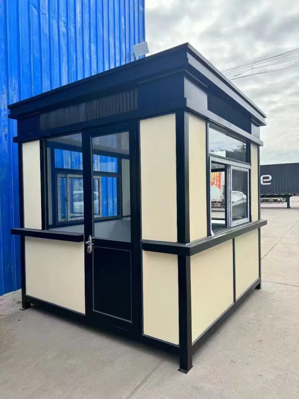 Prefabricated Small Outdoor Toll Booth Security Guard House
