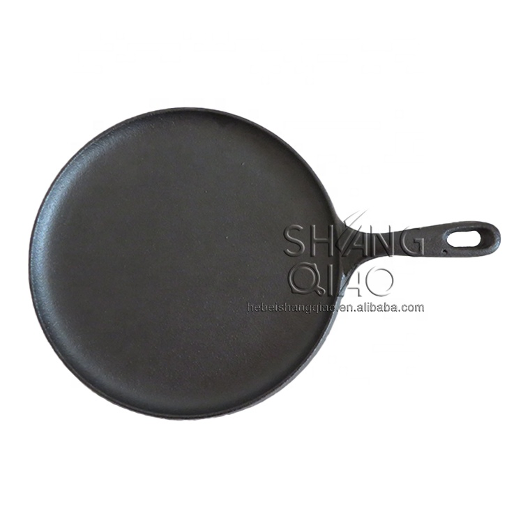 Чугунная сковорода Тава для блинов, 25 см