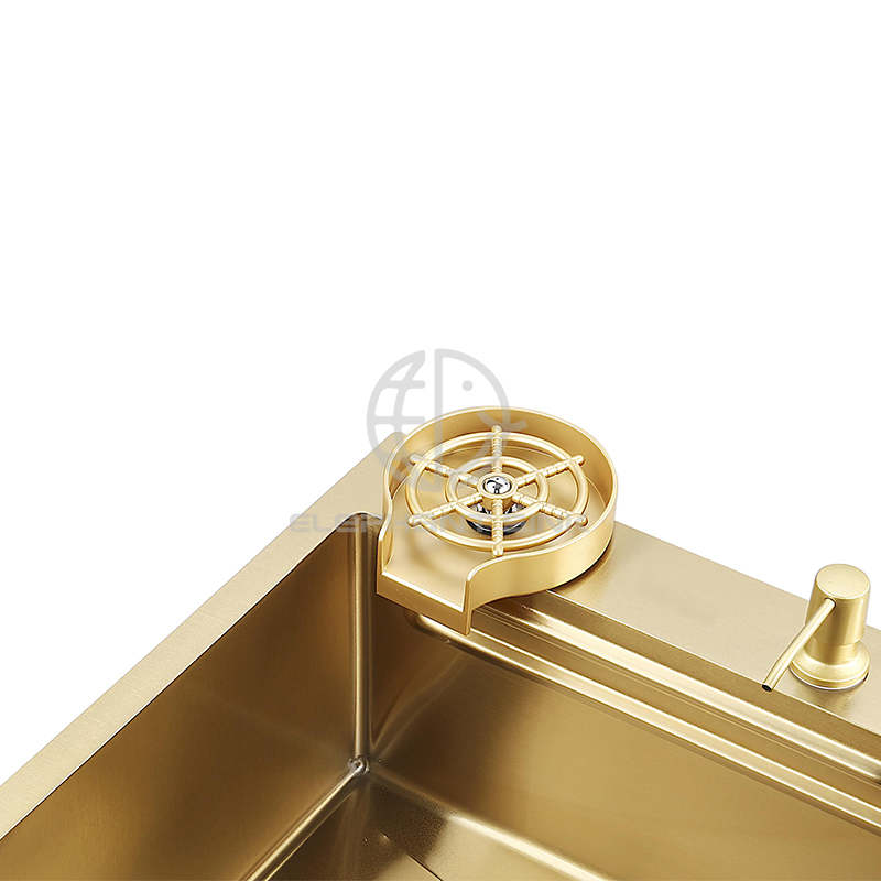 Multifunctional and Easy to Install Kitchen Single Bowl Stainless Steel Handmade Sink